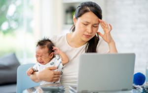 Read more about the article Is Everyone Else Mastering Motherhood, Except You?  Think Again……SNL The Perfect Mother